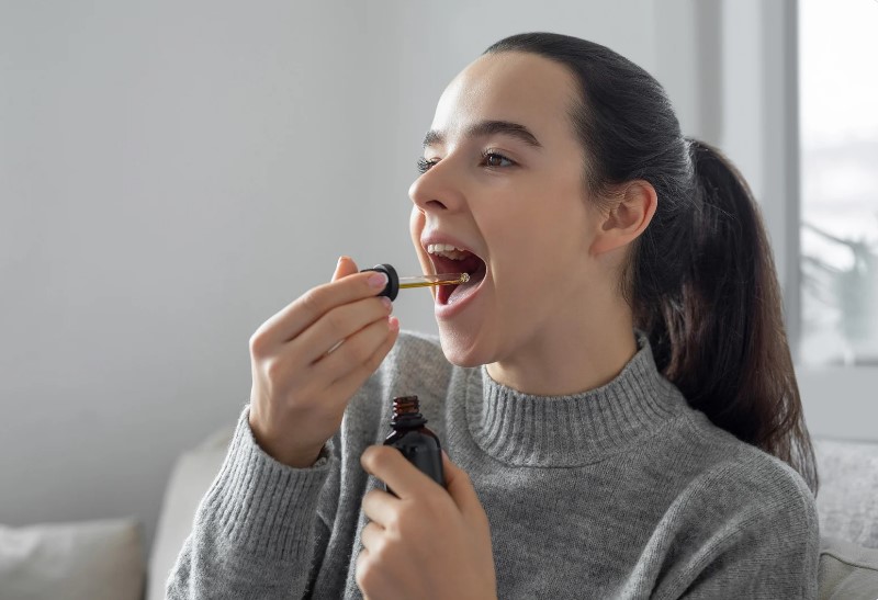 CBD drops help if you have anxiety